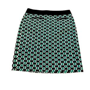 Worthington Stunning Patterned Skirt for Work or Cocktail. Lined.